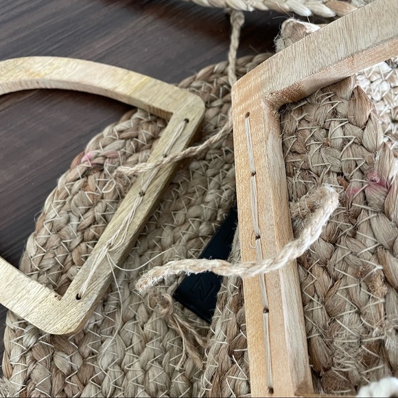 Zara round raffia basket bag - Picture 9 of 11